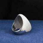 Custom Iced Photo Memory Ring – “Eternal Portrait” Edition VVS1 5A CZ Yellow Gold 9 - Shop Gold Supply