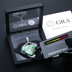 Moissanite Glow Heart Pendant – “Heartbeat Harmony” Edition - Shop Gold Supply