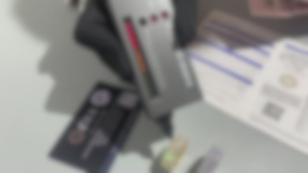 Two-Row Moissanite Band Ring – “Twinfire Ice” Edition